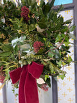 Home for Christmas Door Wreath